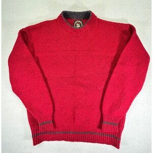 Vintage ALPS Men's‎ Medium Rugged Outdoors Wool Sweater Lodge Ski Wear Crewneck